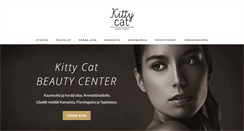 Desktop Screenshot of kittycatbeautycenter.com
